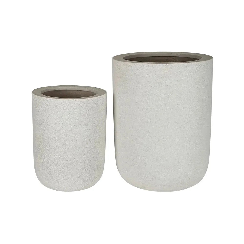 An Phu Planter Set of 2 - Cream