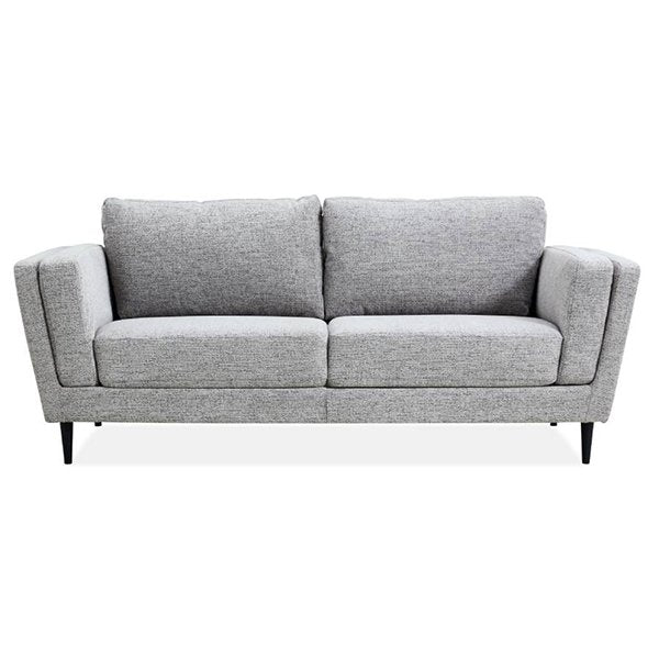 Bristol 3 Seater Fabric Sofa - Pepper