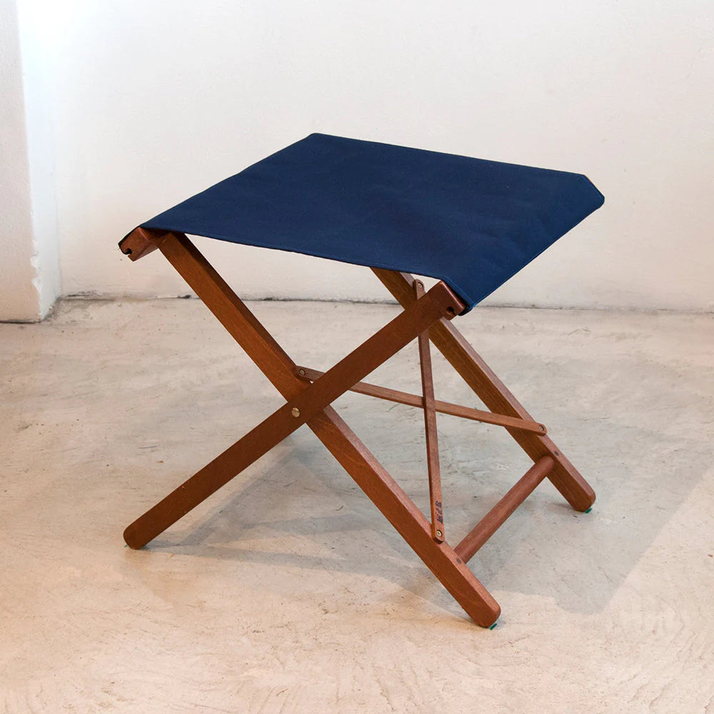 Replacement Sling Folding Stool Synthetic Navy Blue