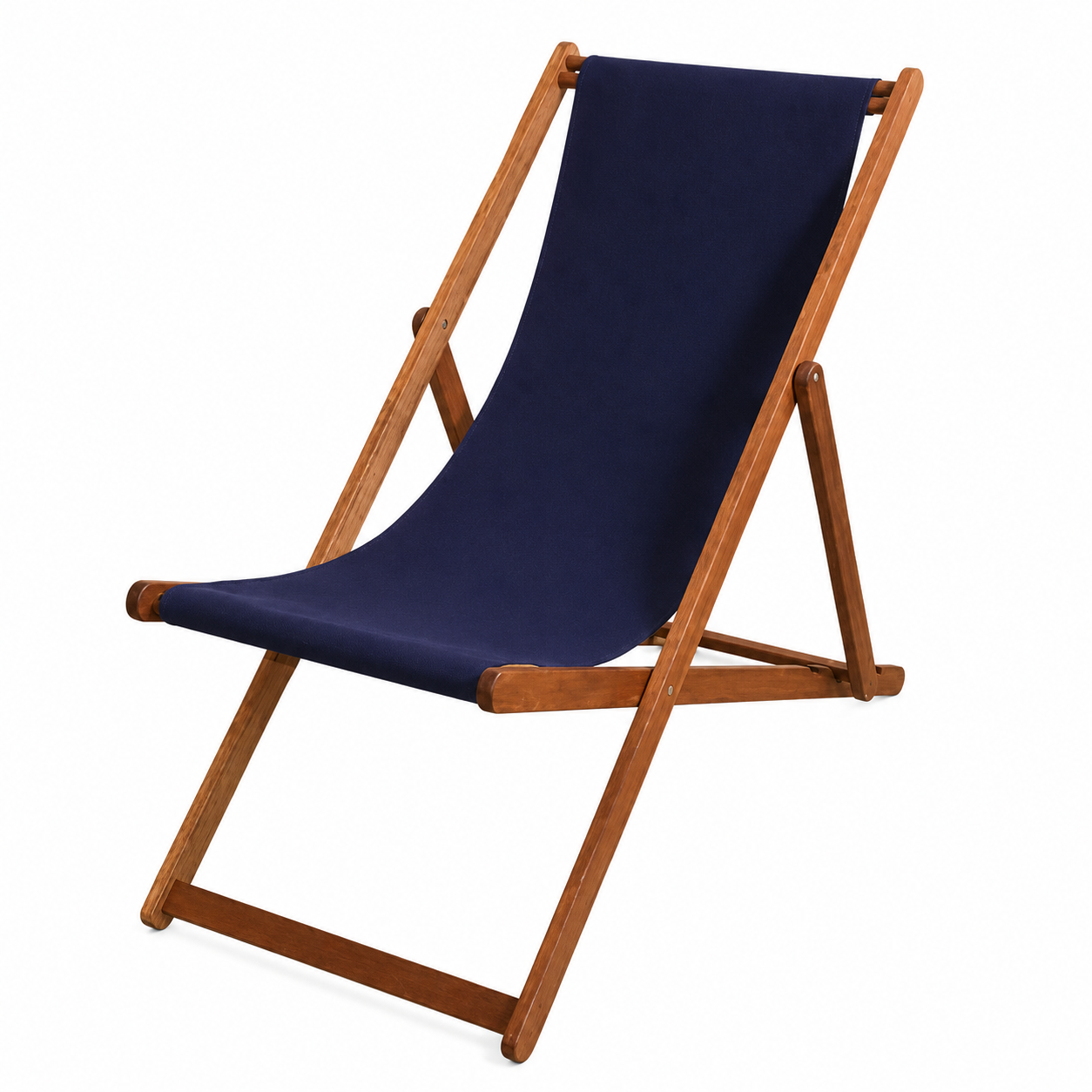 Replacement Sling Deckchair Synthetic - Navy Blue