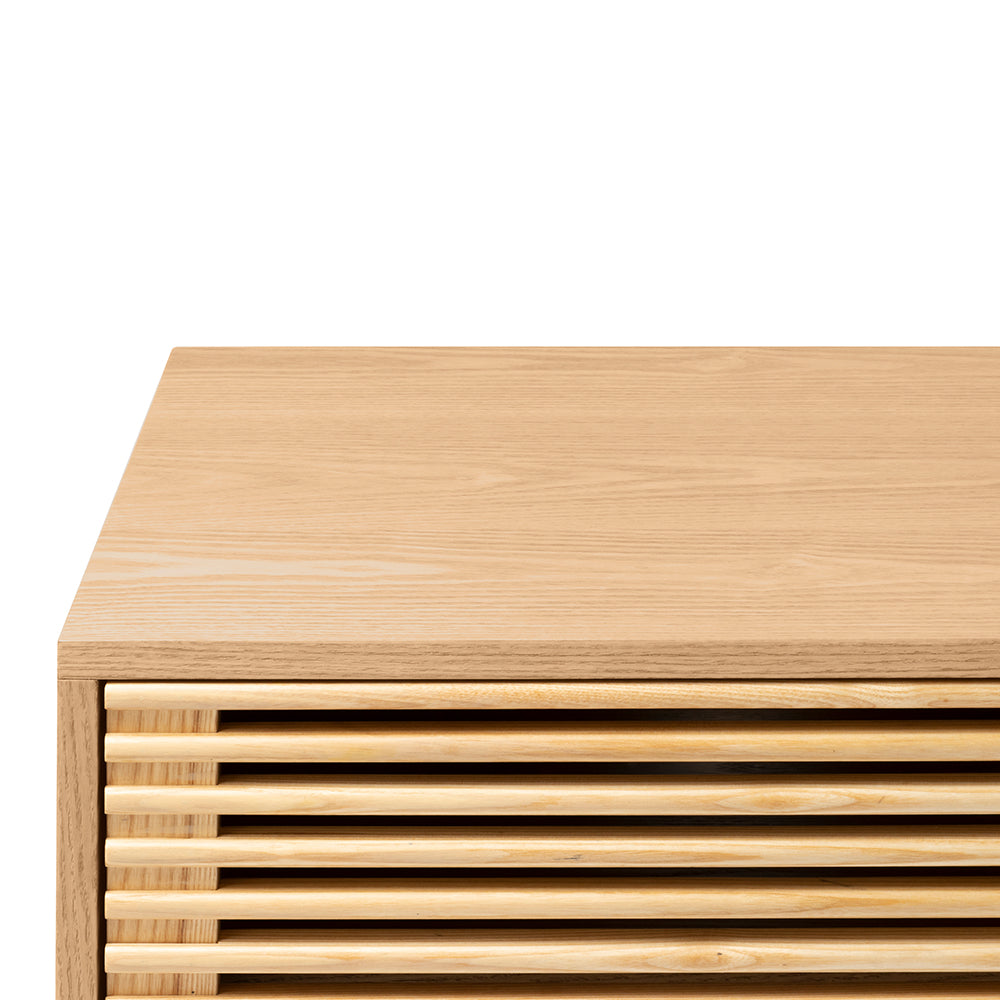 Riley 2.3m TV Entertainment Unit - Natural