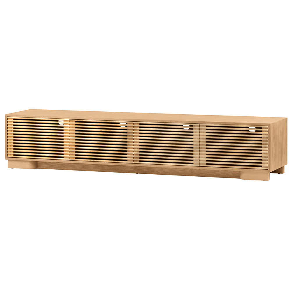 Riley 2.3m TV Entertainment Unit - Natural