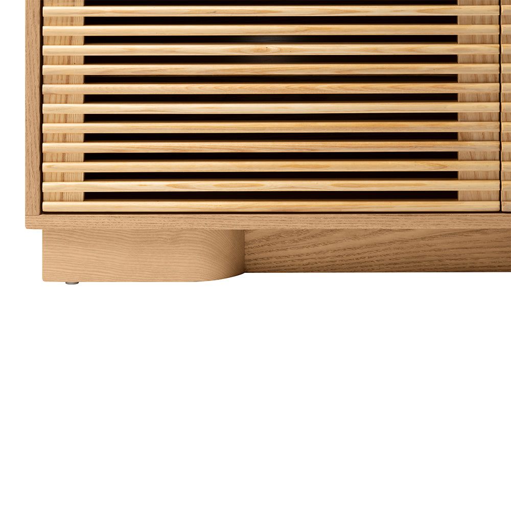 Riley 2.3m TV Entertainment Unit - Natural