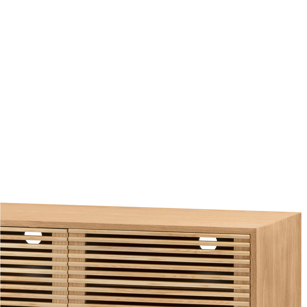 Riley 2.3m TV Entertainment Unit - Natural