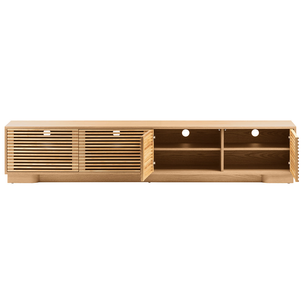 Riley 2.3m TV Entertainment Unit - Natural
