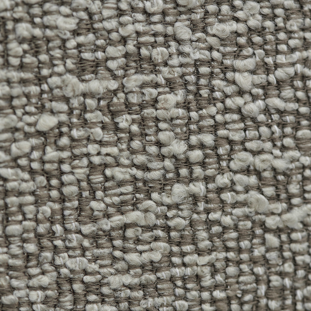 Fabric King Bed Frame - Olive Brown Boucle - image 6