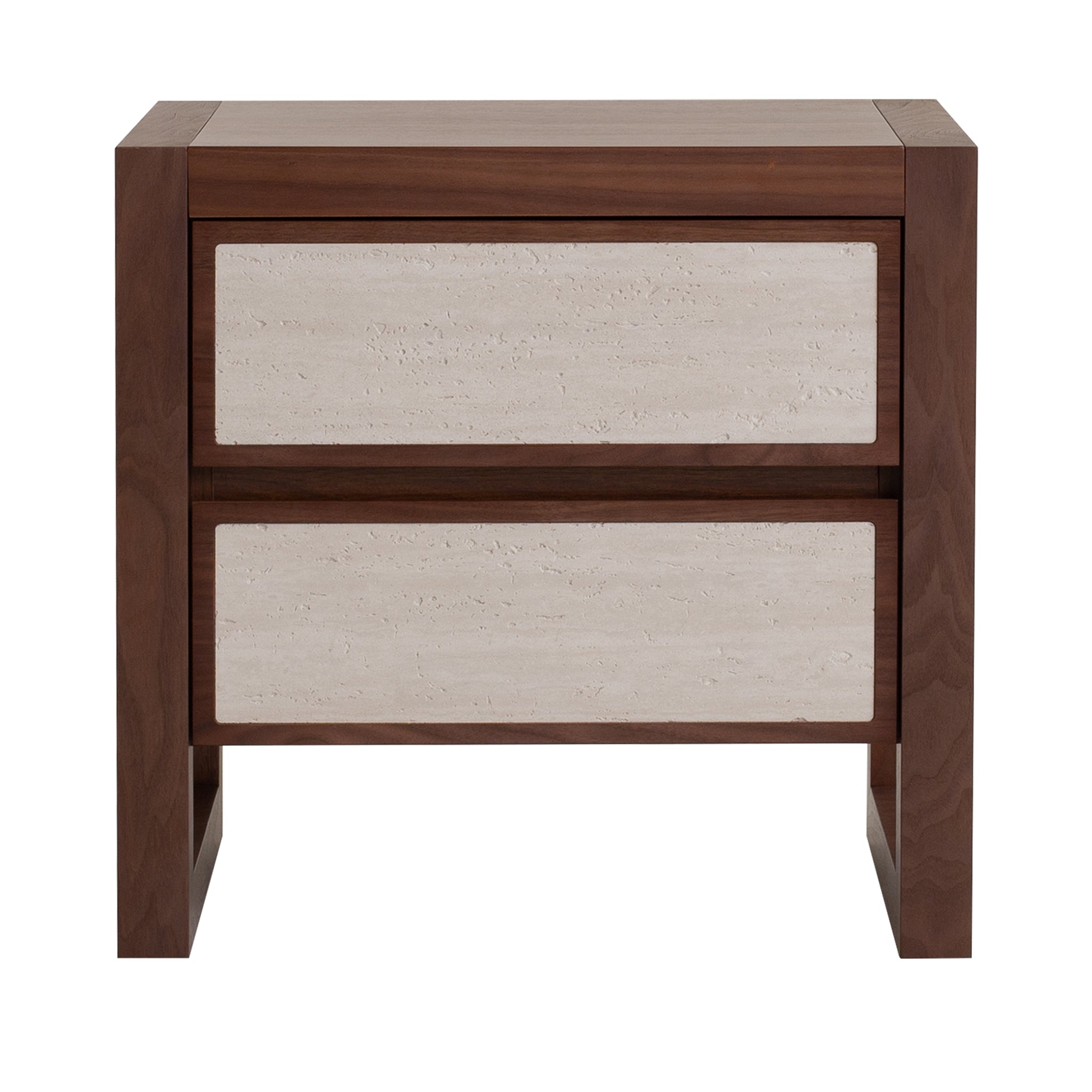 CST10020-IG 60cm Bedside Table - Walnut