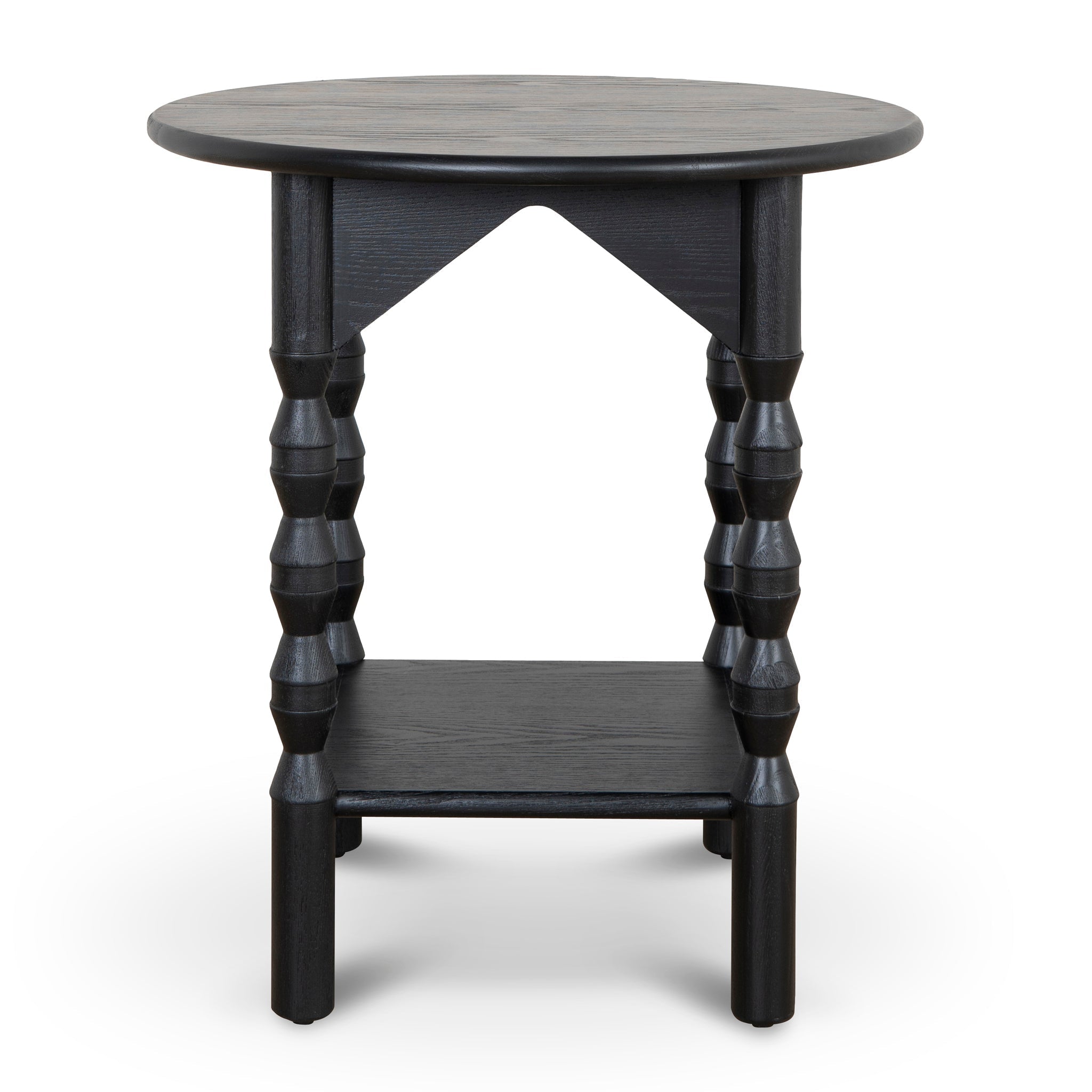 52cm Side Table - Full Black - image 2