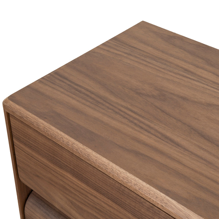 50cm Bedside Table - Walnut
