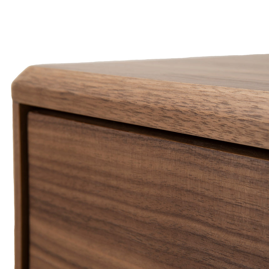 50cm Bedside Table - Walnut