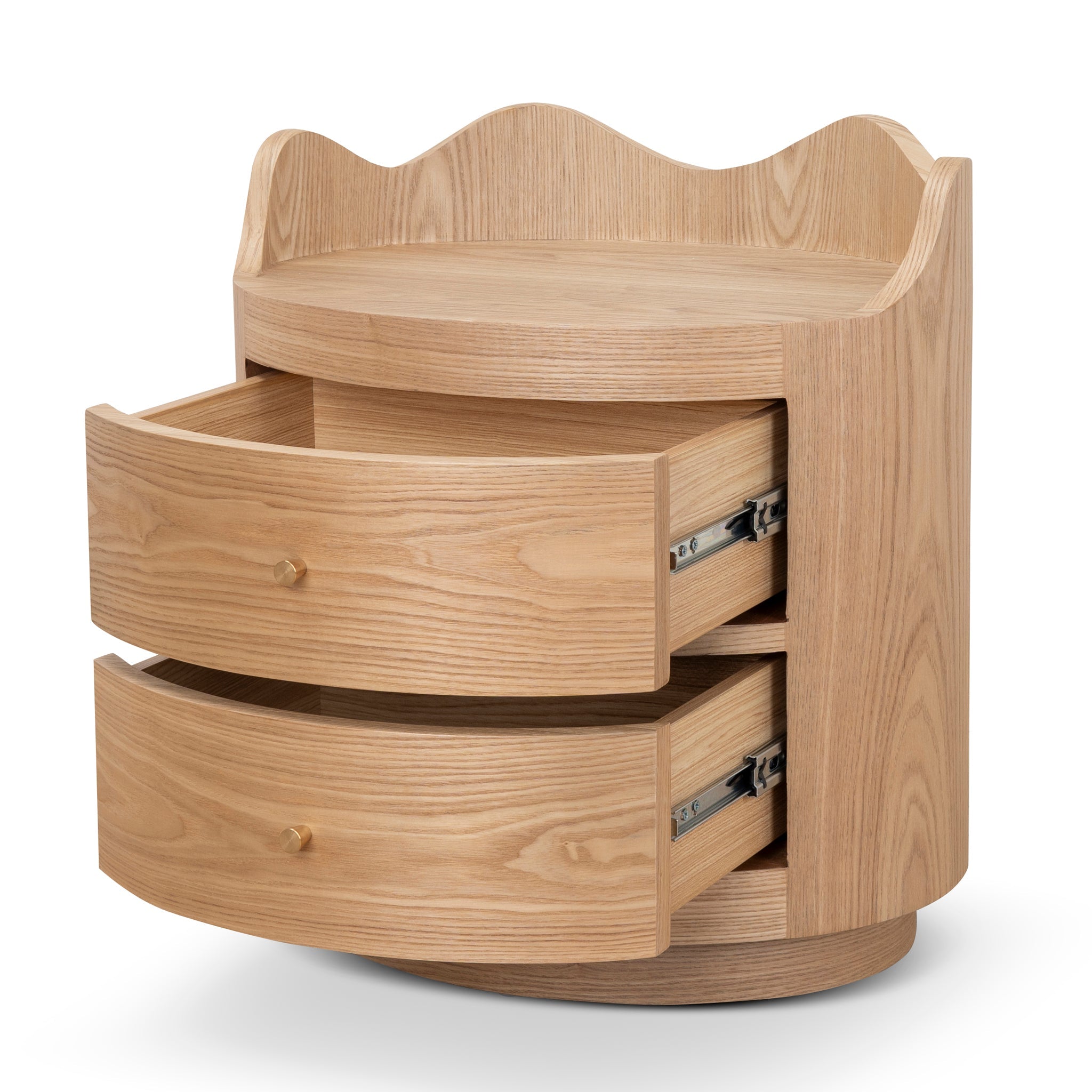 51cm Bedside Table - Natural - image 6