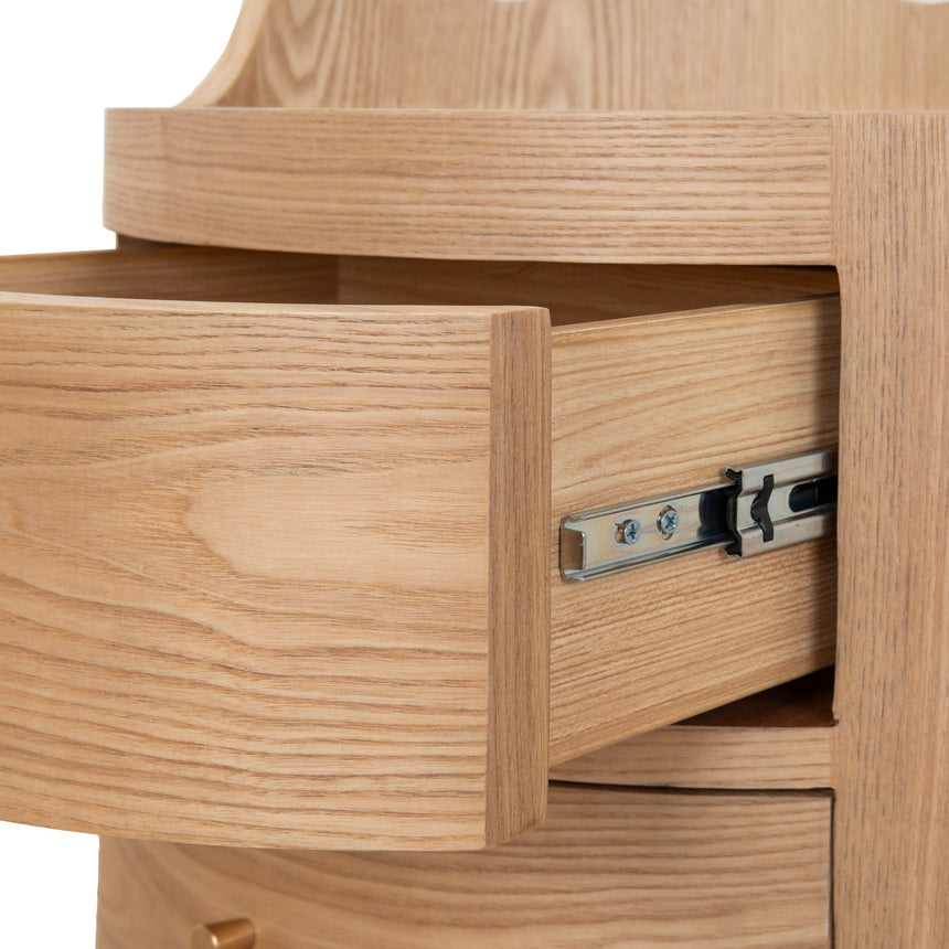 51cm Bedside Table - Natural