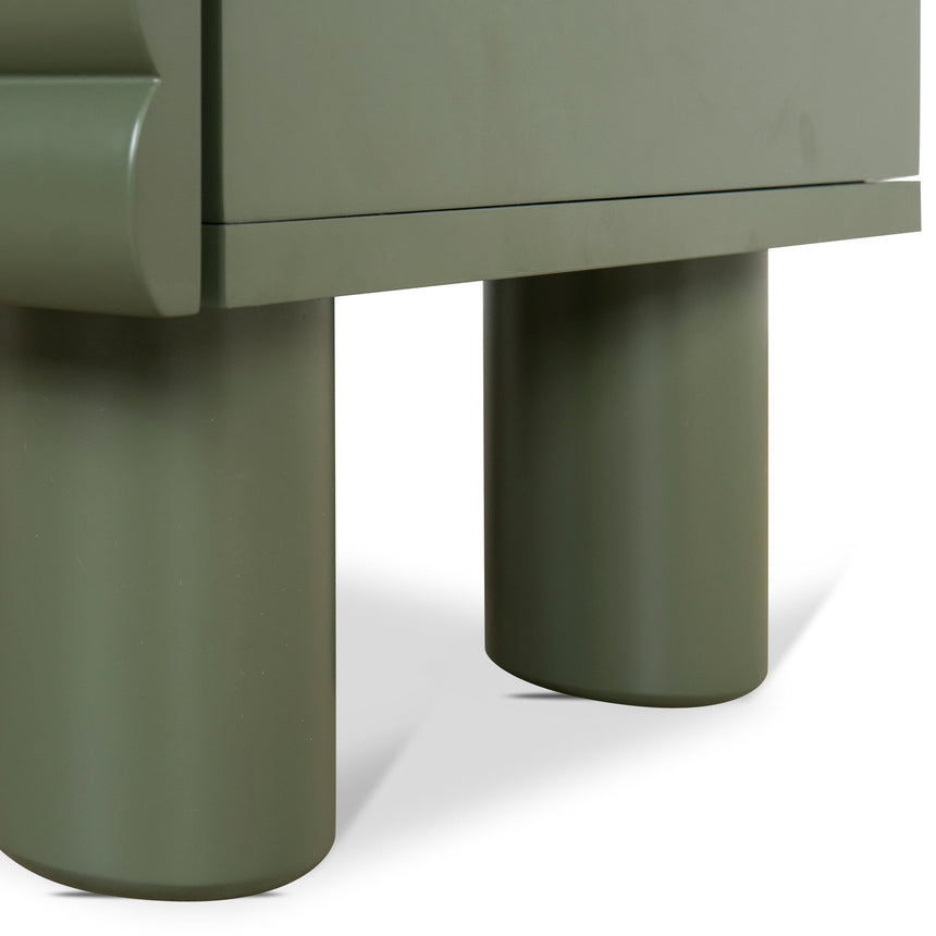 48cm Bedside Table - Green