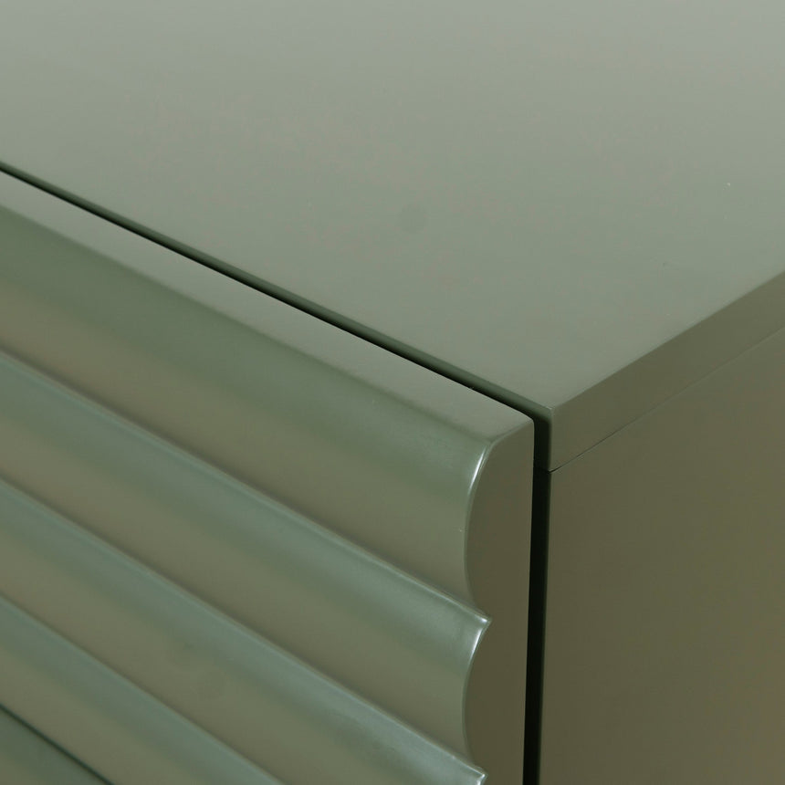 48cm Bedside Table - Green