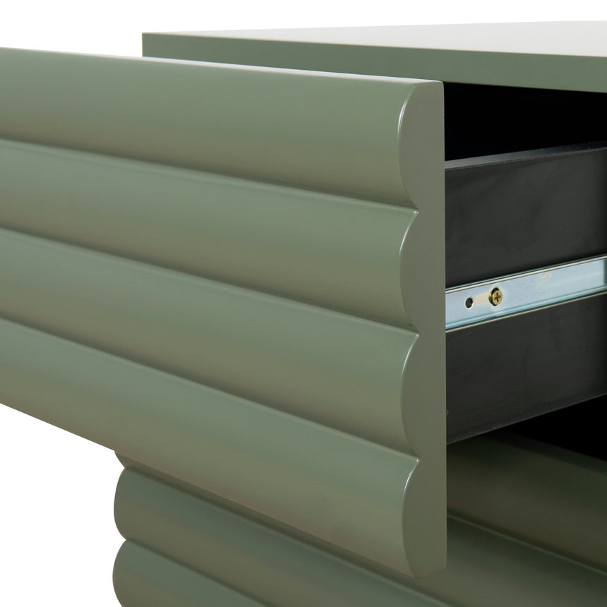 48cm Bedside Table - Green