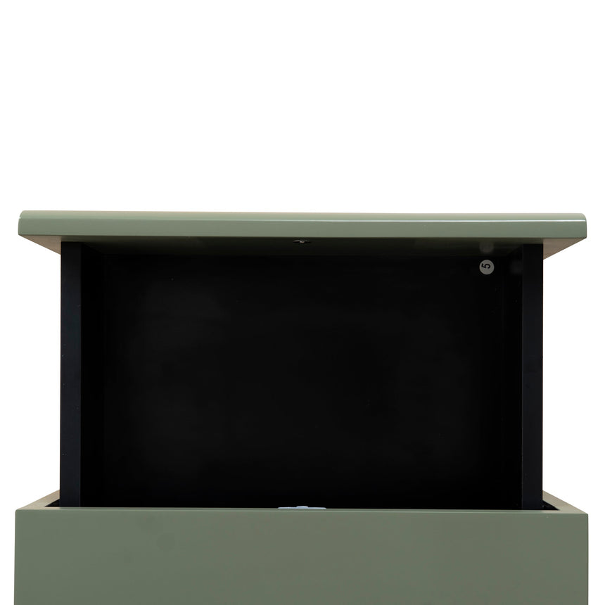 48cm Bedside Table - Green