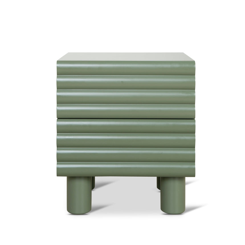 48cm Bedside Table - Green