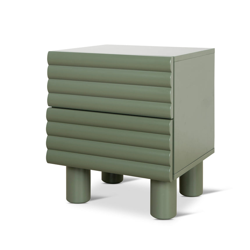 48cm Bedside Table - Green