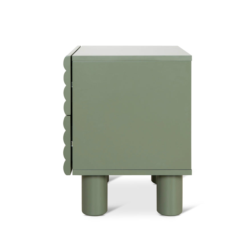48cm Bedside Table - Green
