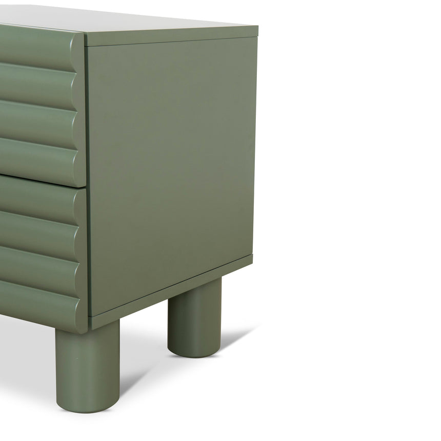48cm Bedside Table - Green