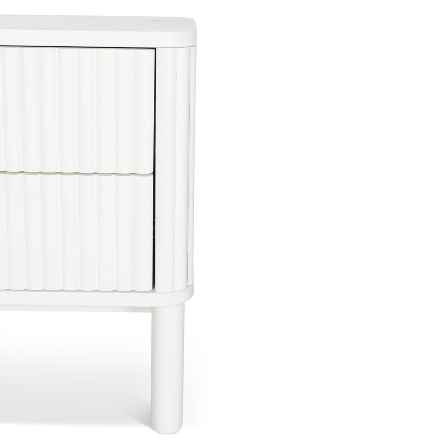 Bedside Table - Warm White