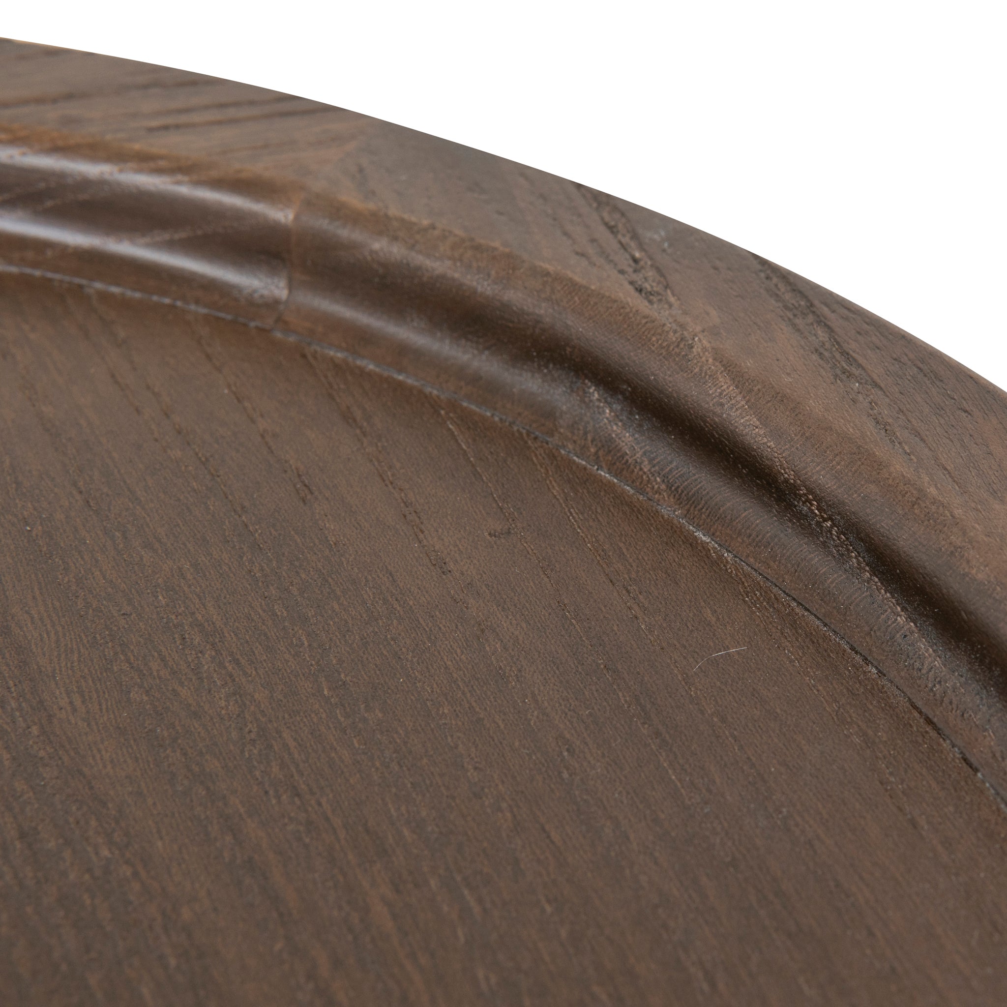 CST10117-NI 34.5cm Round Side Table - Walnut