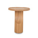 45cm Round Side Table - Natural Oak - image 2