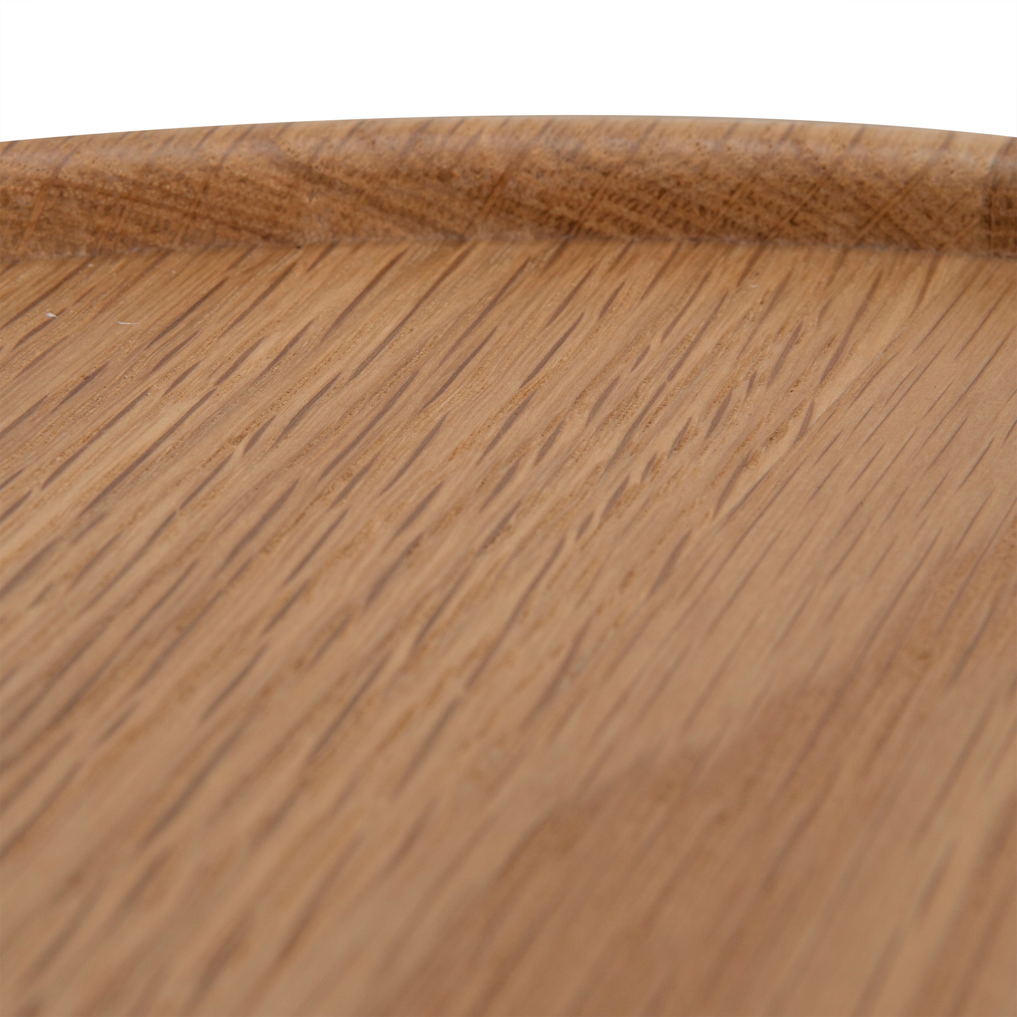 45cm Round Side Table - Natural Oak - image 6