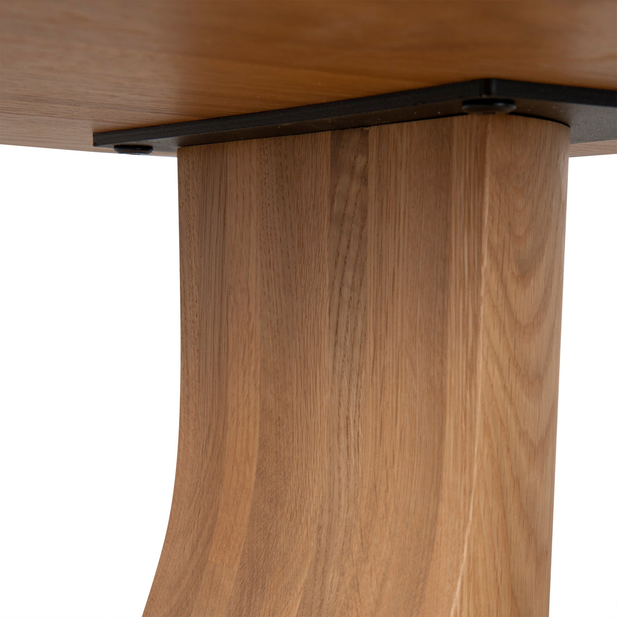 45cm Round Side Table - Natural Oak - image 7