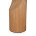 45cm Round Side Table - Natural Oak - image 9