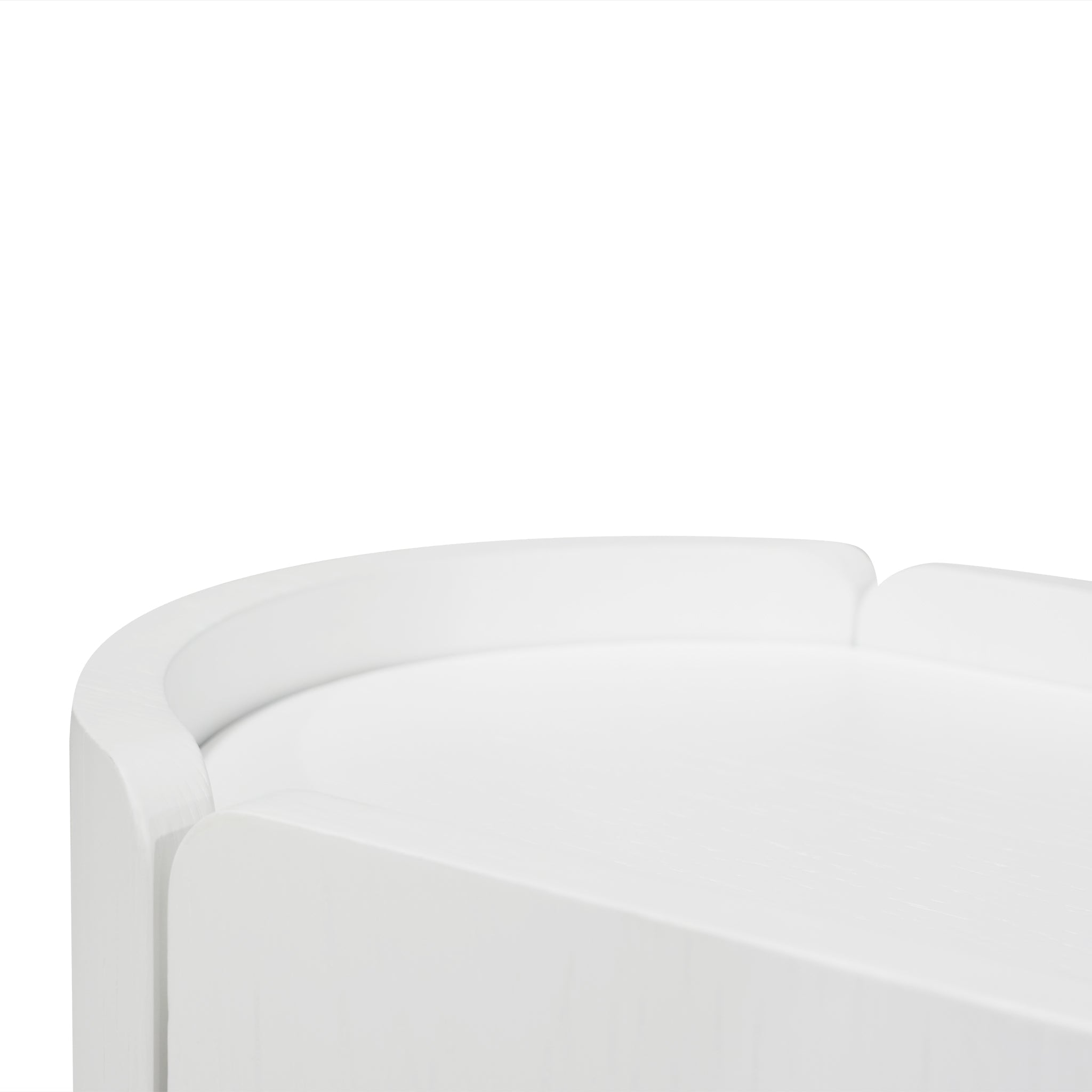 60cm Bedside Table - White Oak - image 8