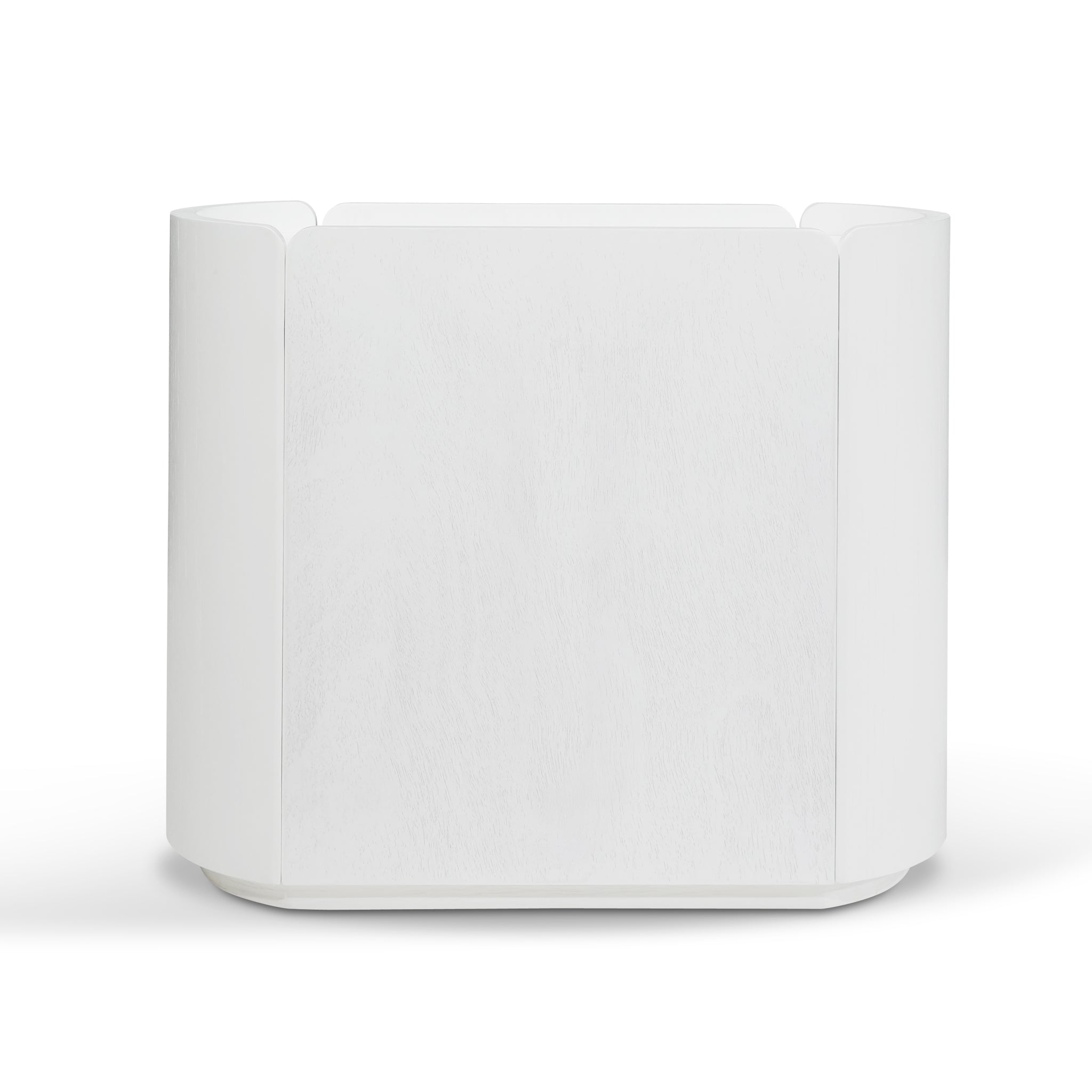 60cm Bedside Table - White Oak - image 3