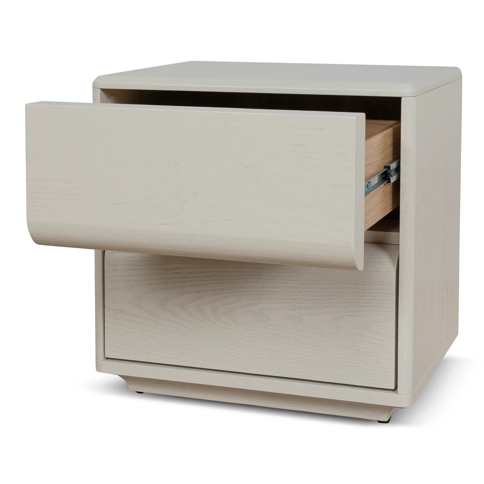 50cm Bedside Table - Ivory Oat