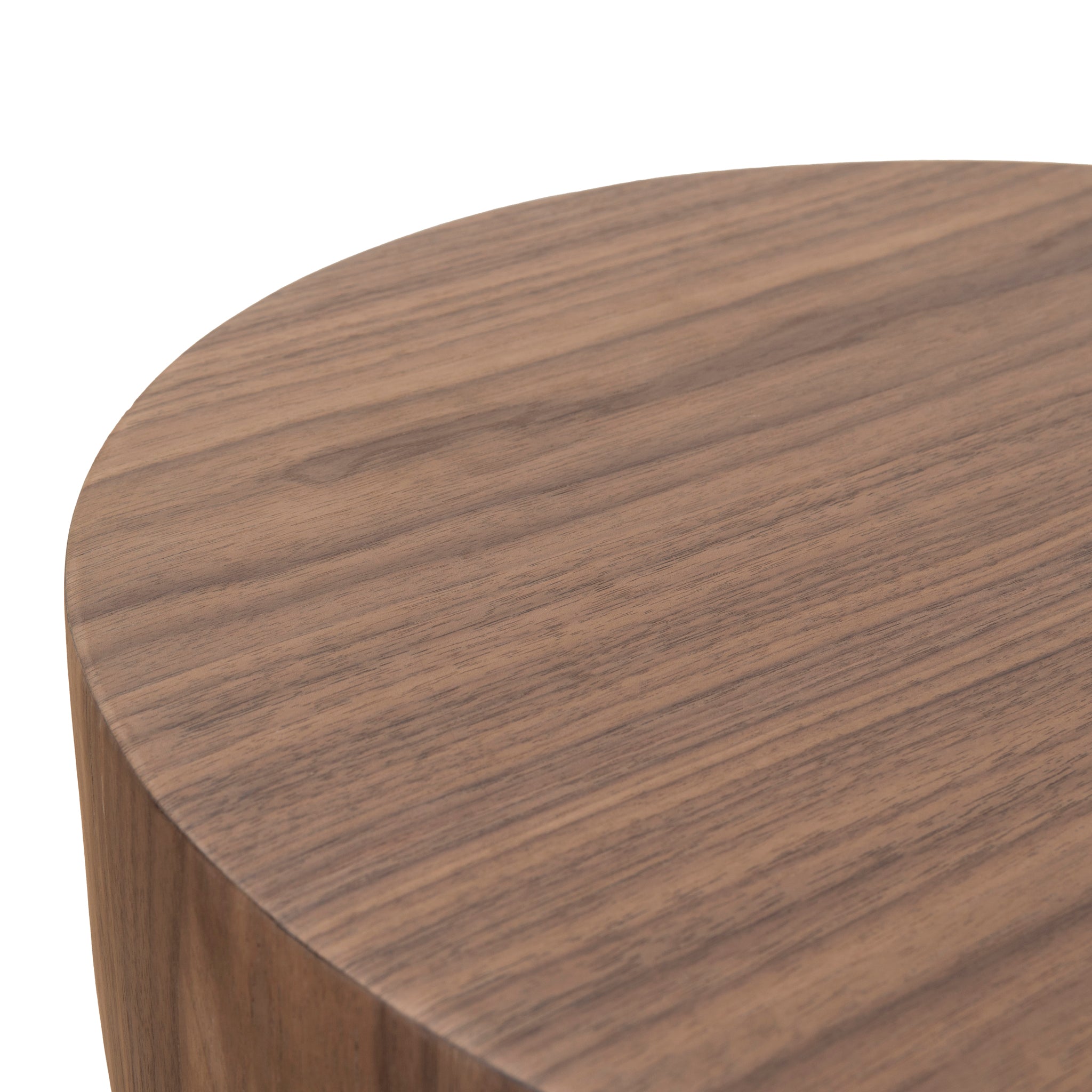 49.5cm Round Side Table - Walnut - image 5