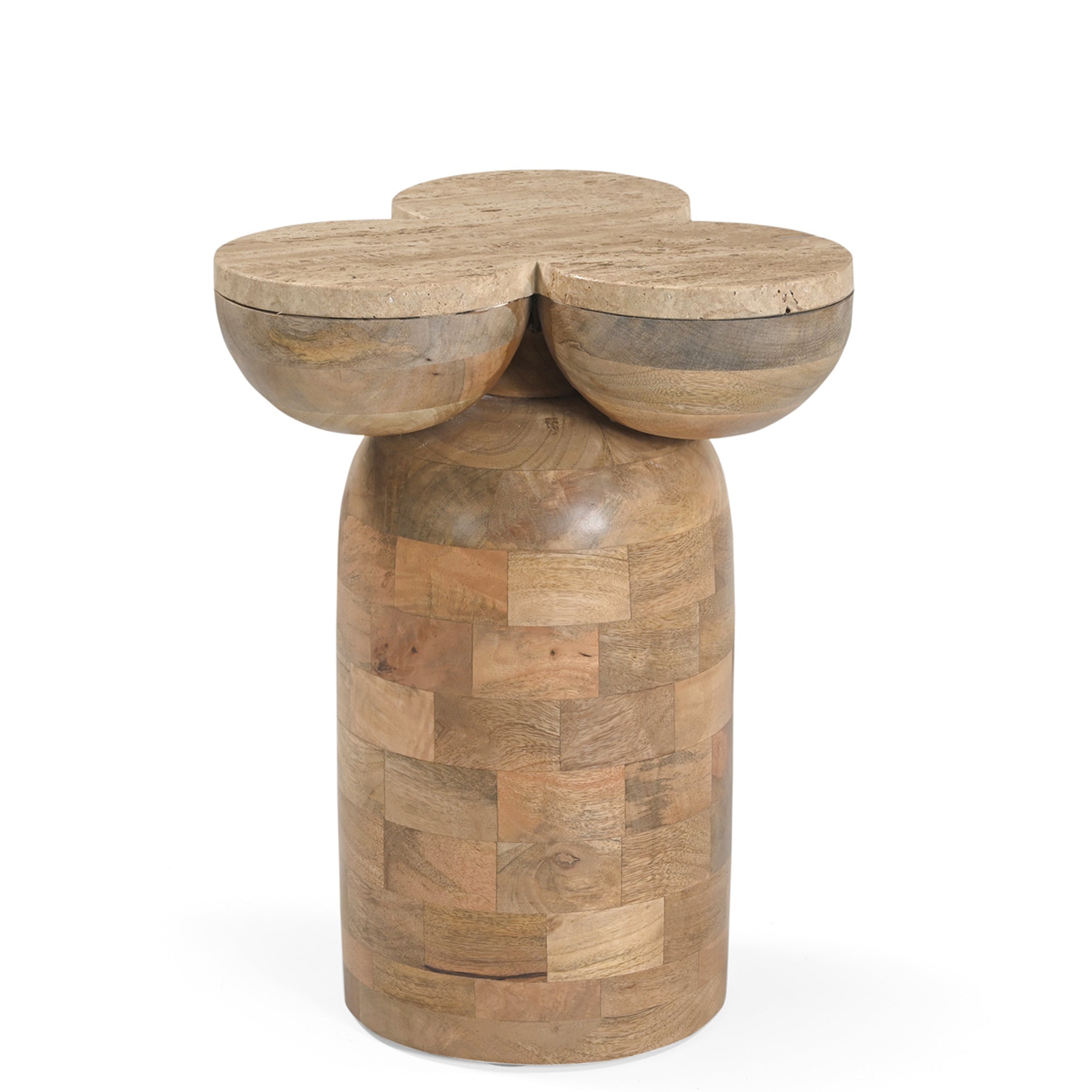 33cm Side Table - Natural