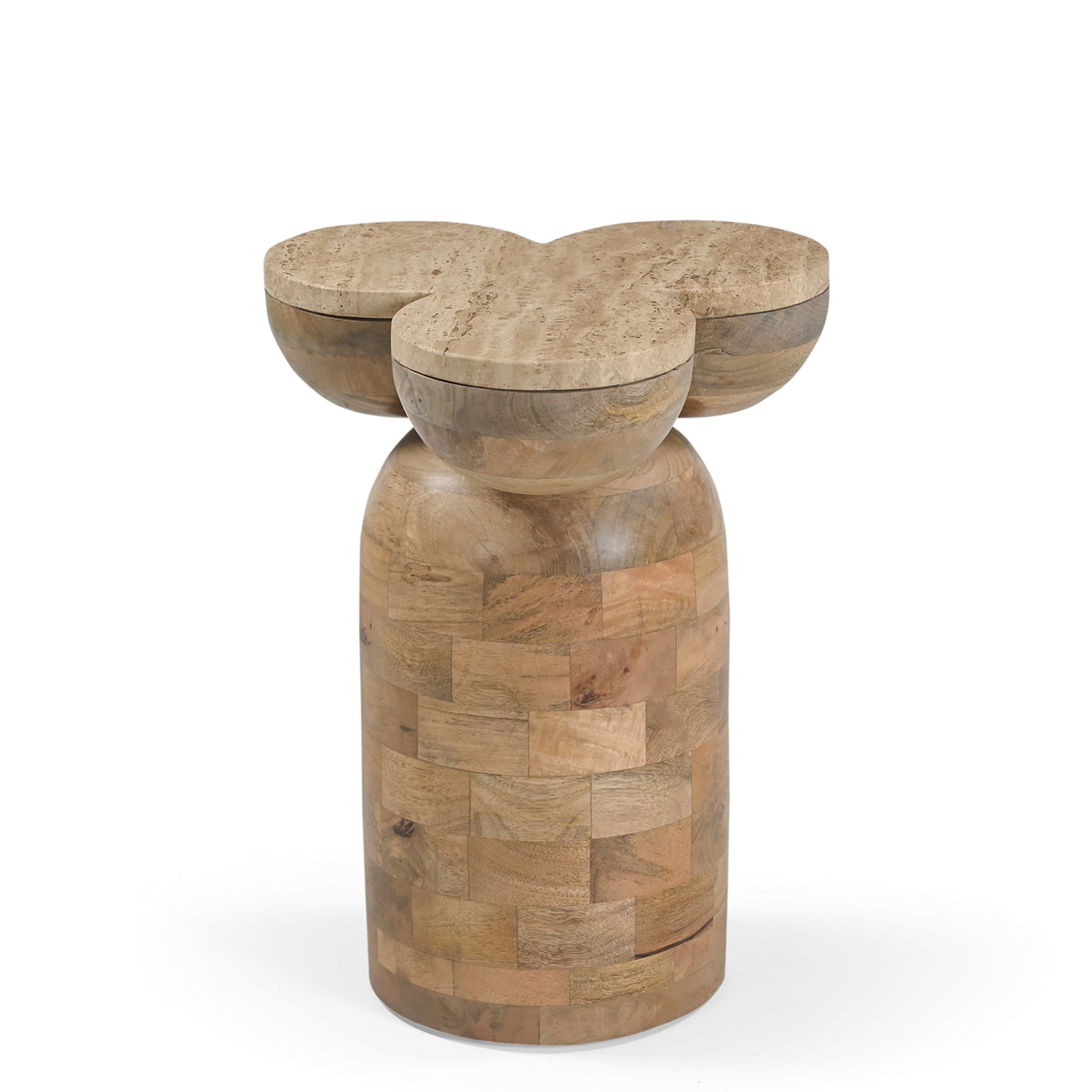 33cm Side Table - Natural