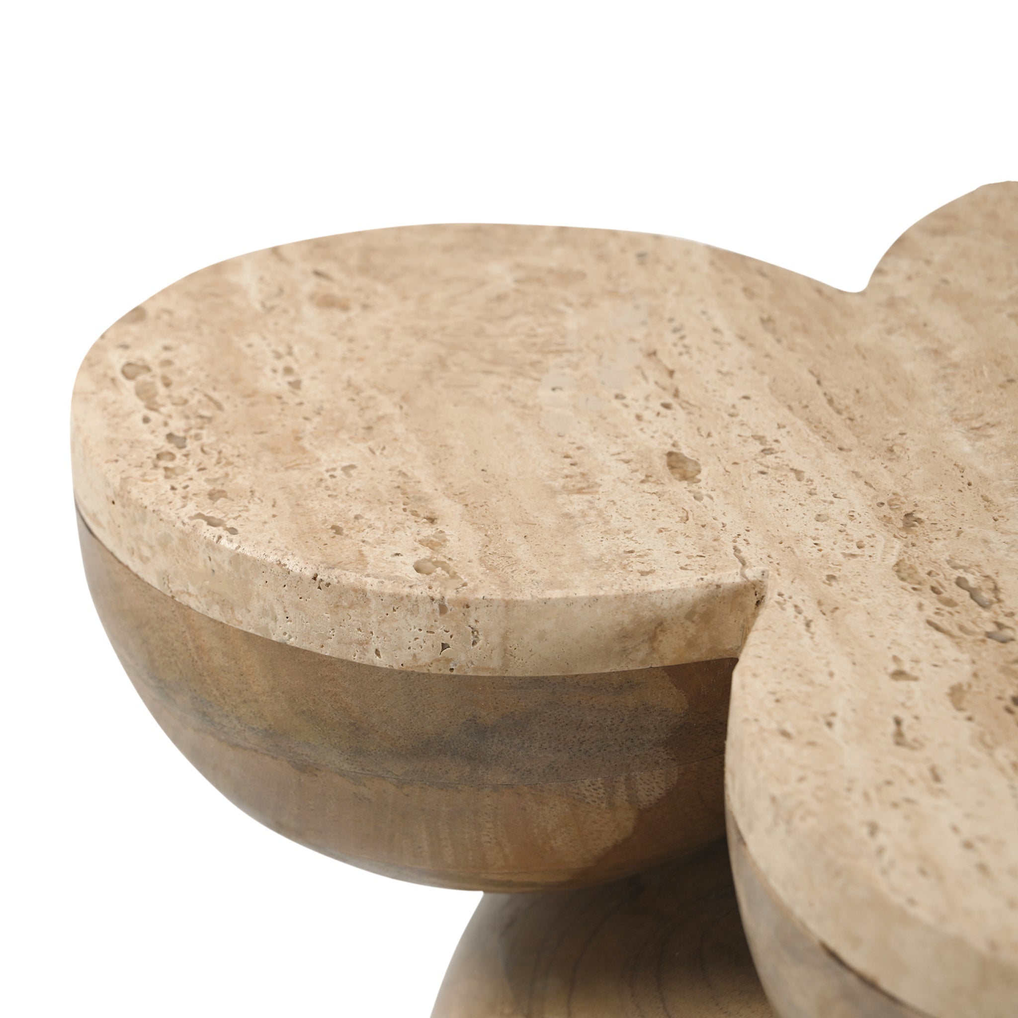 33cm Side Table - Natural