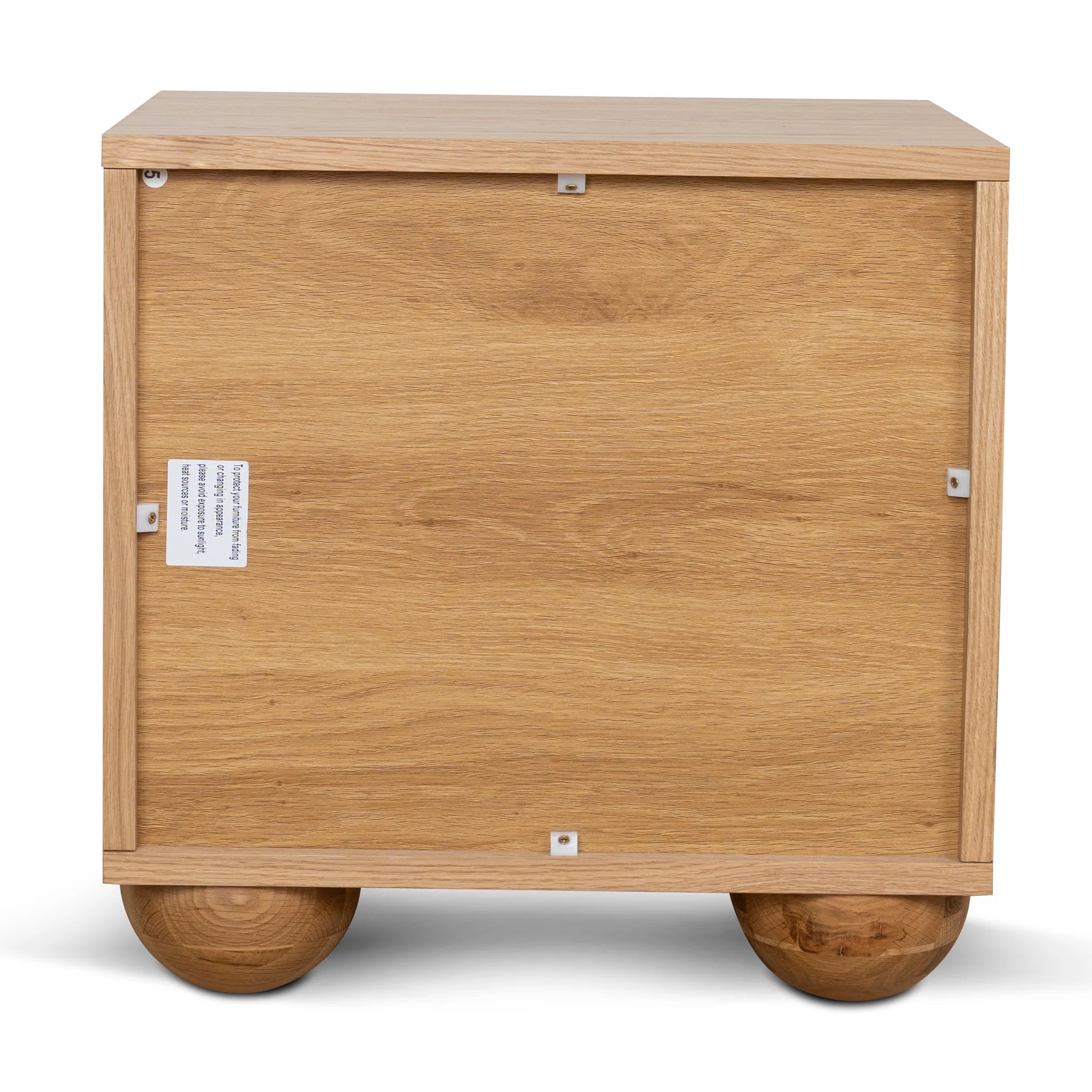 Cicenilo 50cm Bedside Table - Natural