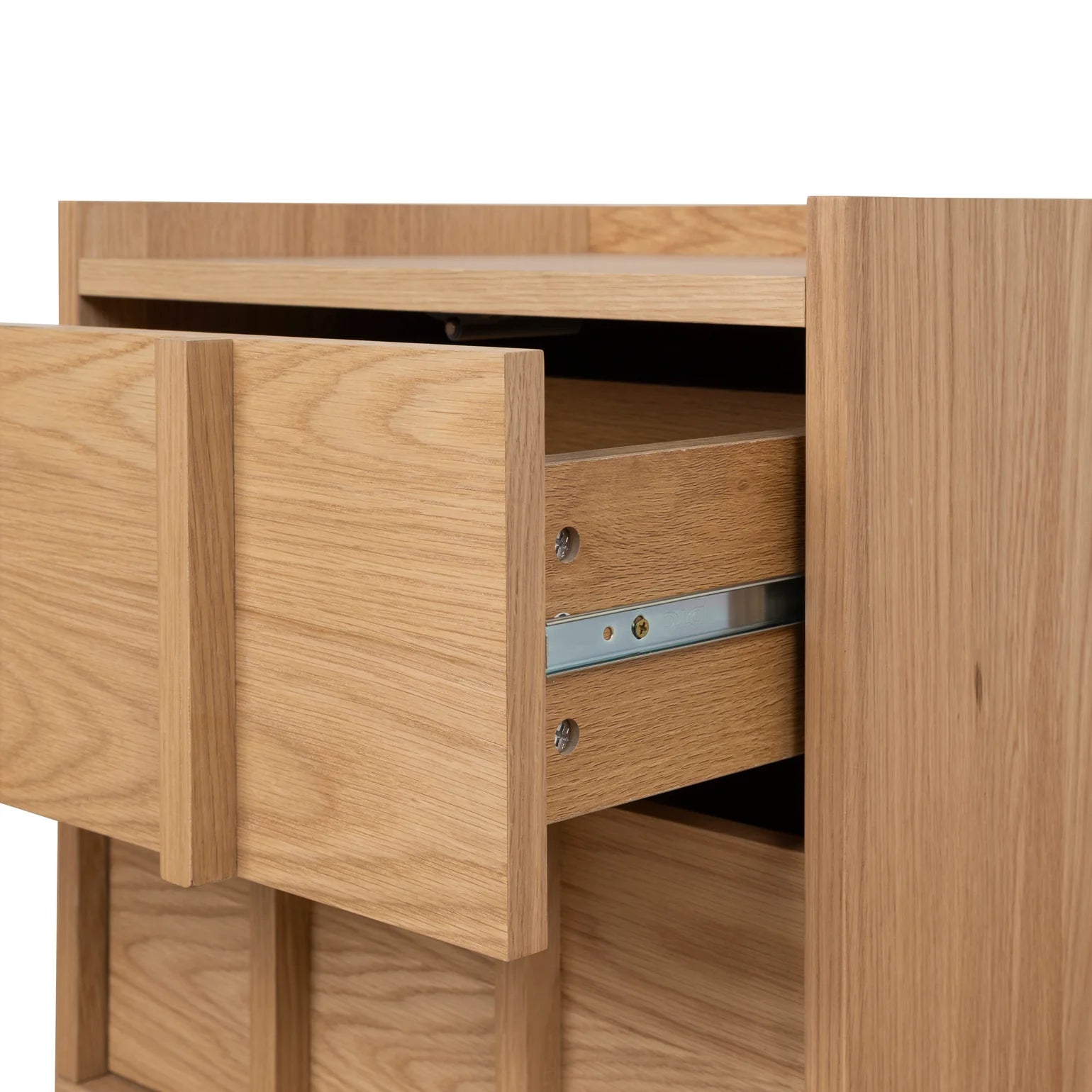 50cm Bedside Table - Natural