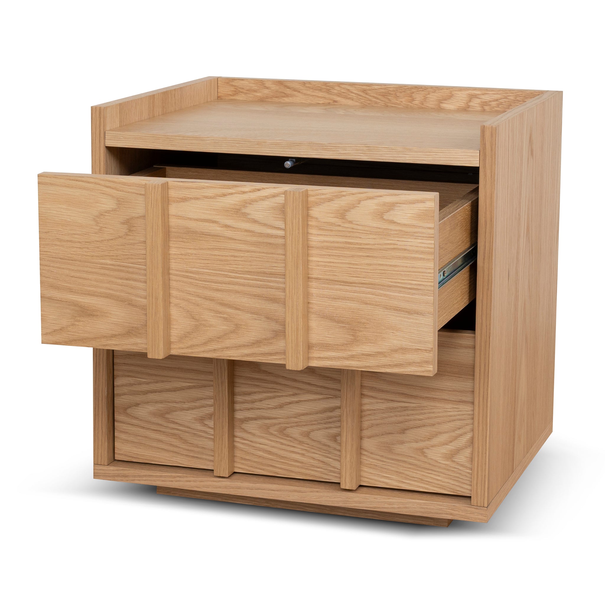 CST10216-KD 50cm Bedside Table - Natural