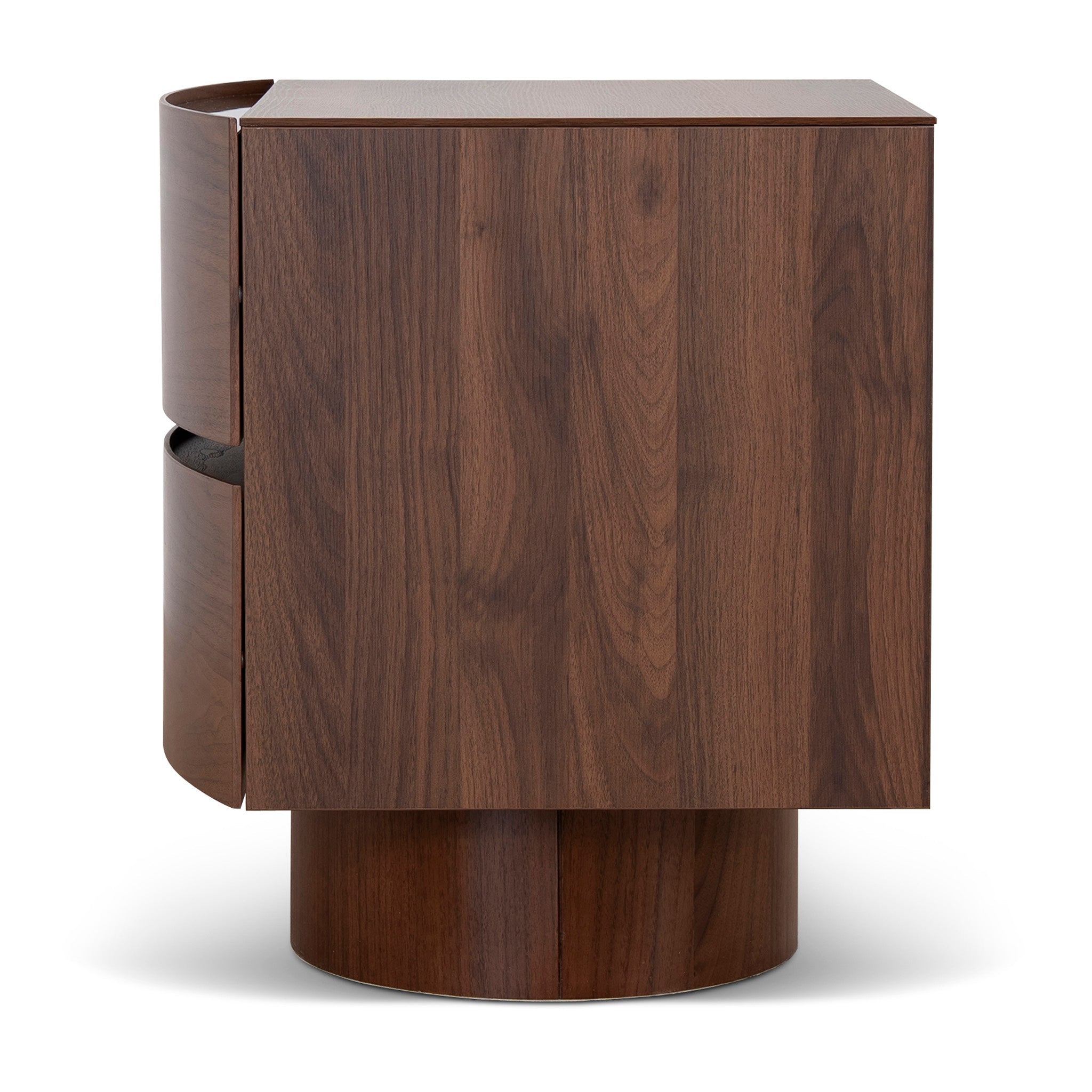 CST10245-IG 48cm Bedside Table - Walnut