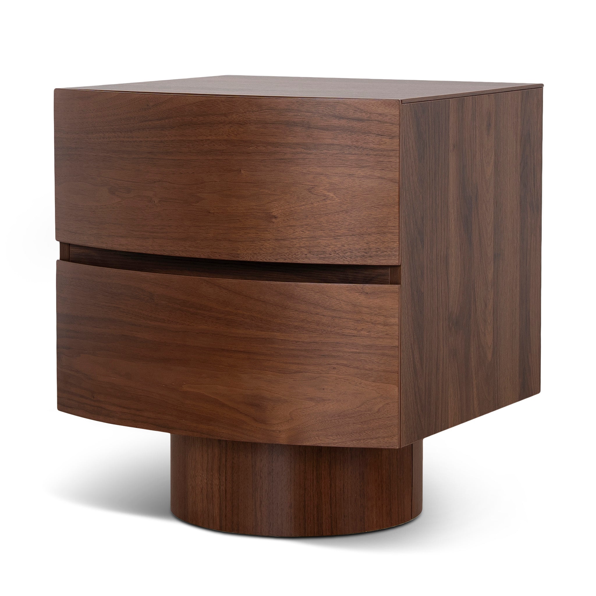 CST10245-IG 48cm Bedside Table - Walnut