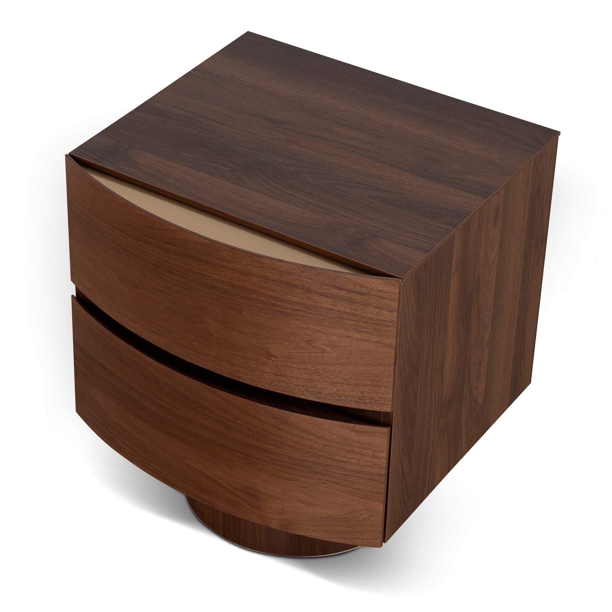 48cm Bedside Table - Walnut - image 6