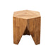 47.3cm Elm Side Table - Natural