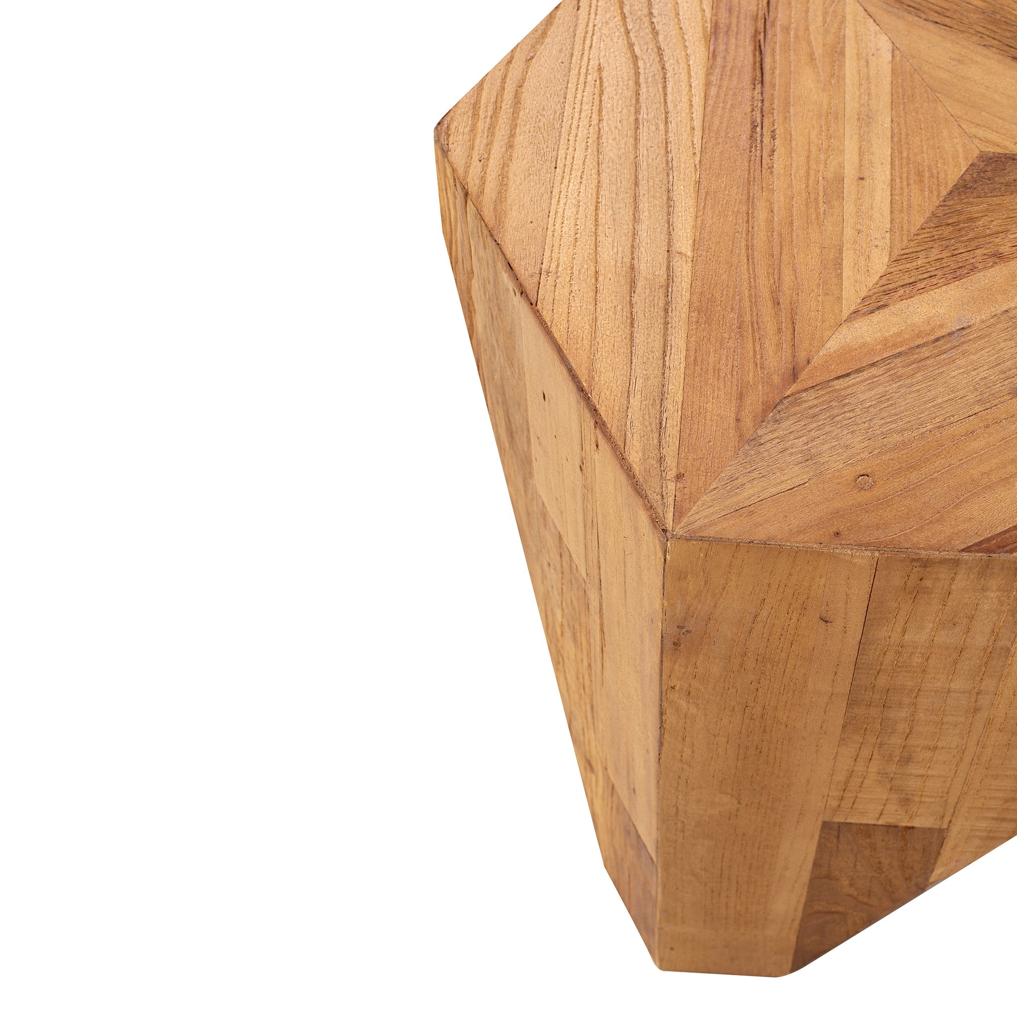 47.3cm Elm Side Table - Natural - image 5