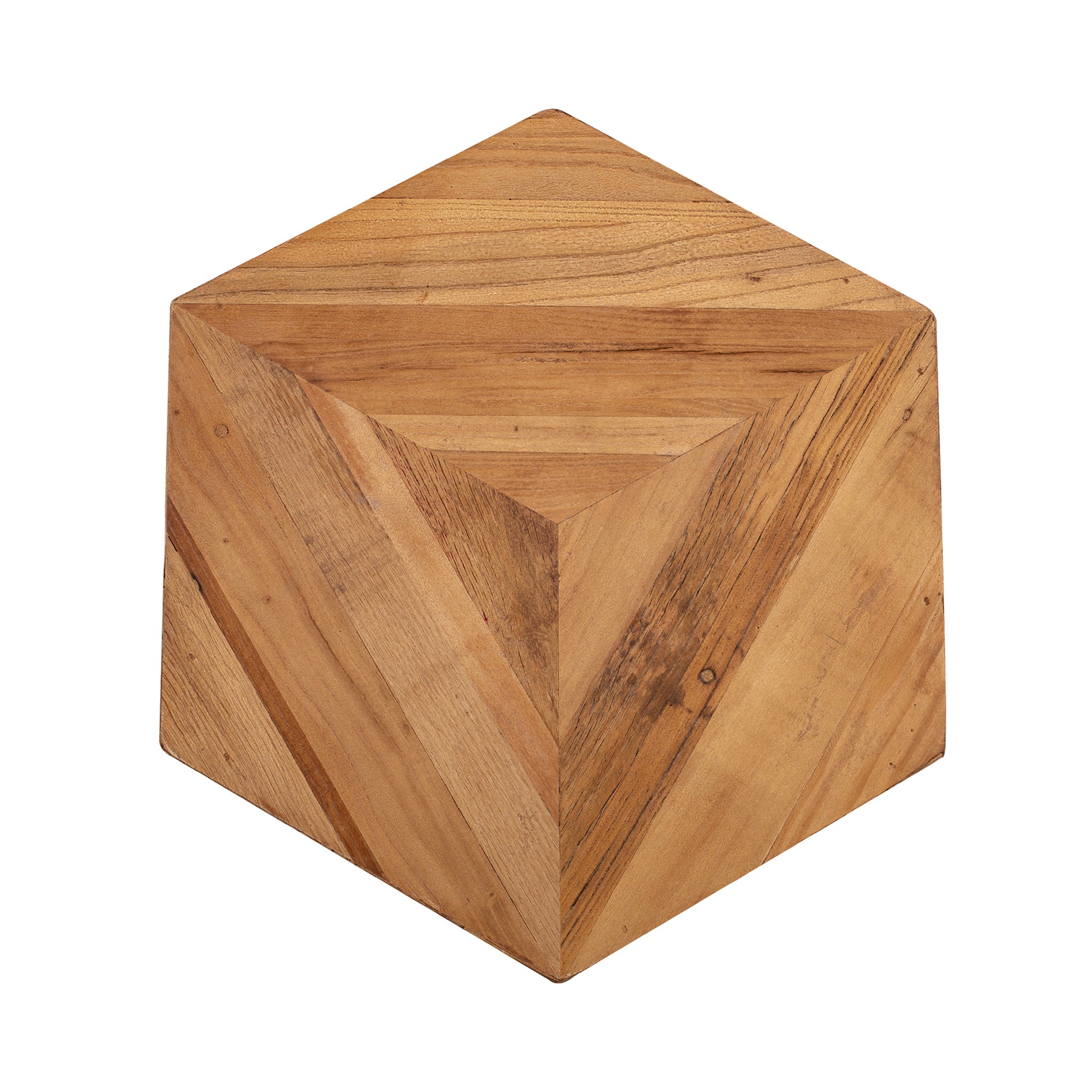 47.3cm Elm Side Table - Natural - image 9