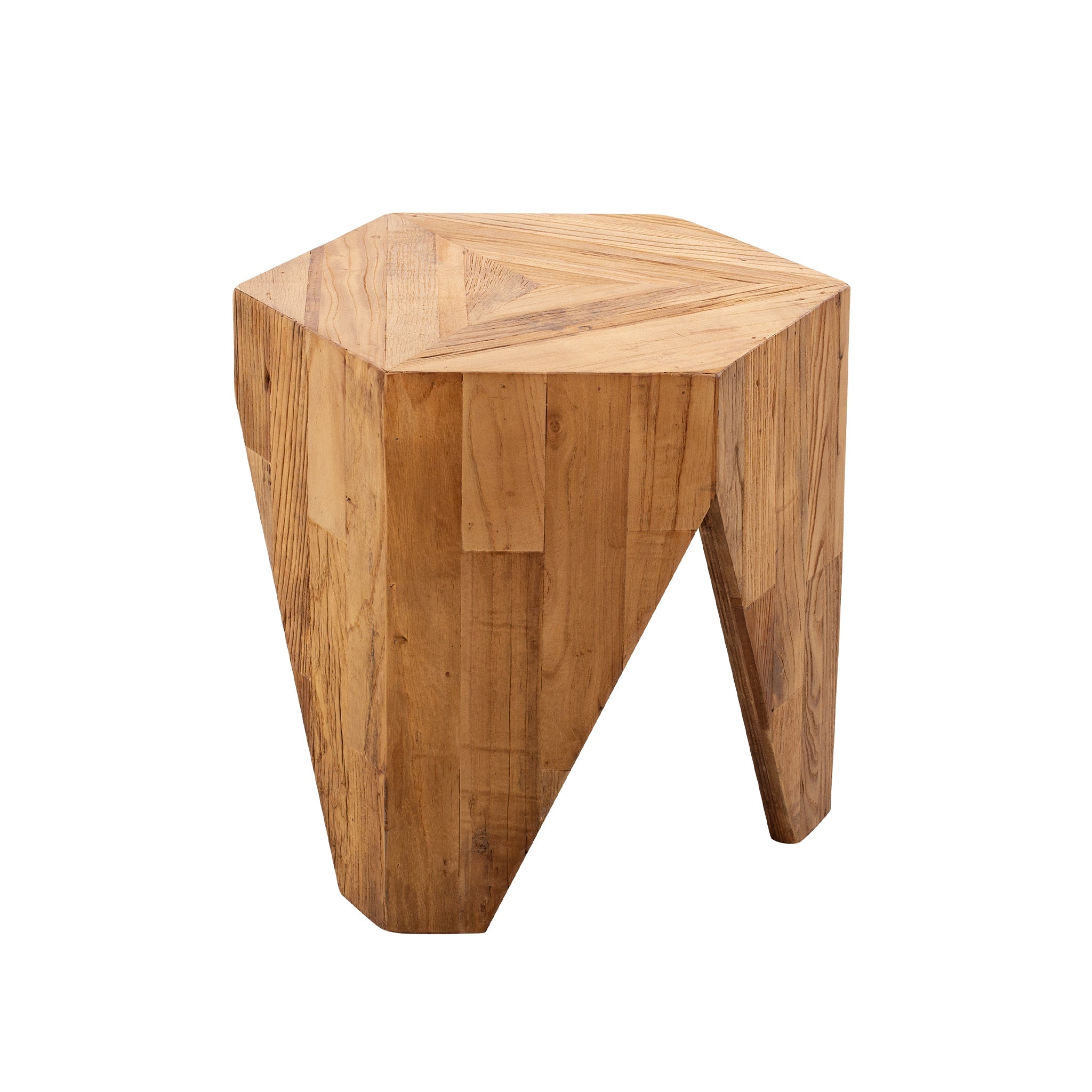 CST10256-IG 47.3cm Elm Side Table - Natural