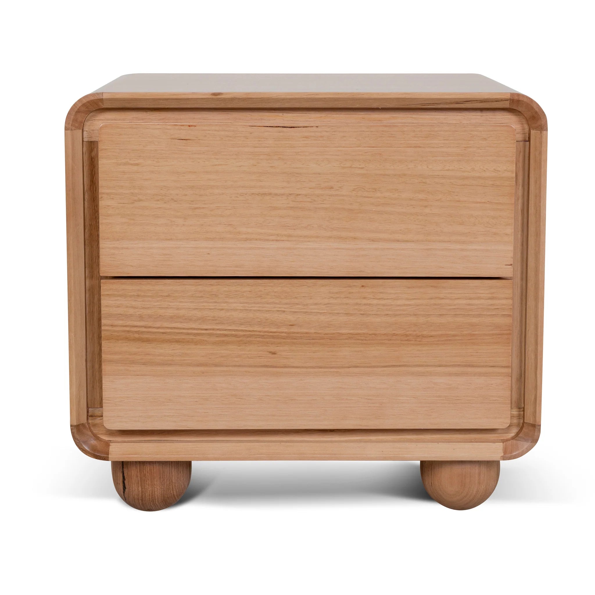 Showcasing Sadema 56cm Bedside Table - Messmate ST10283-AW Bedside Table by Calibre Furniturs