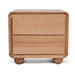 Showcasing Sadema 56cm Bedside Table - Messmate ST10283-AW Bedside Table by Calibre Furniturs