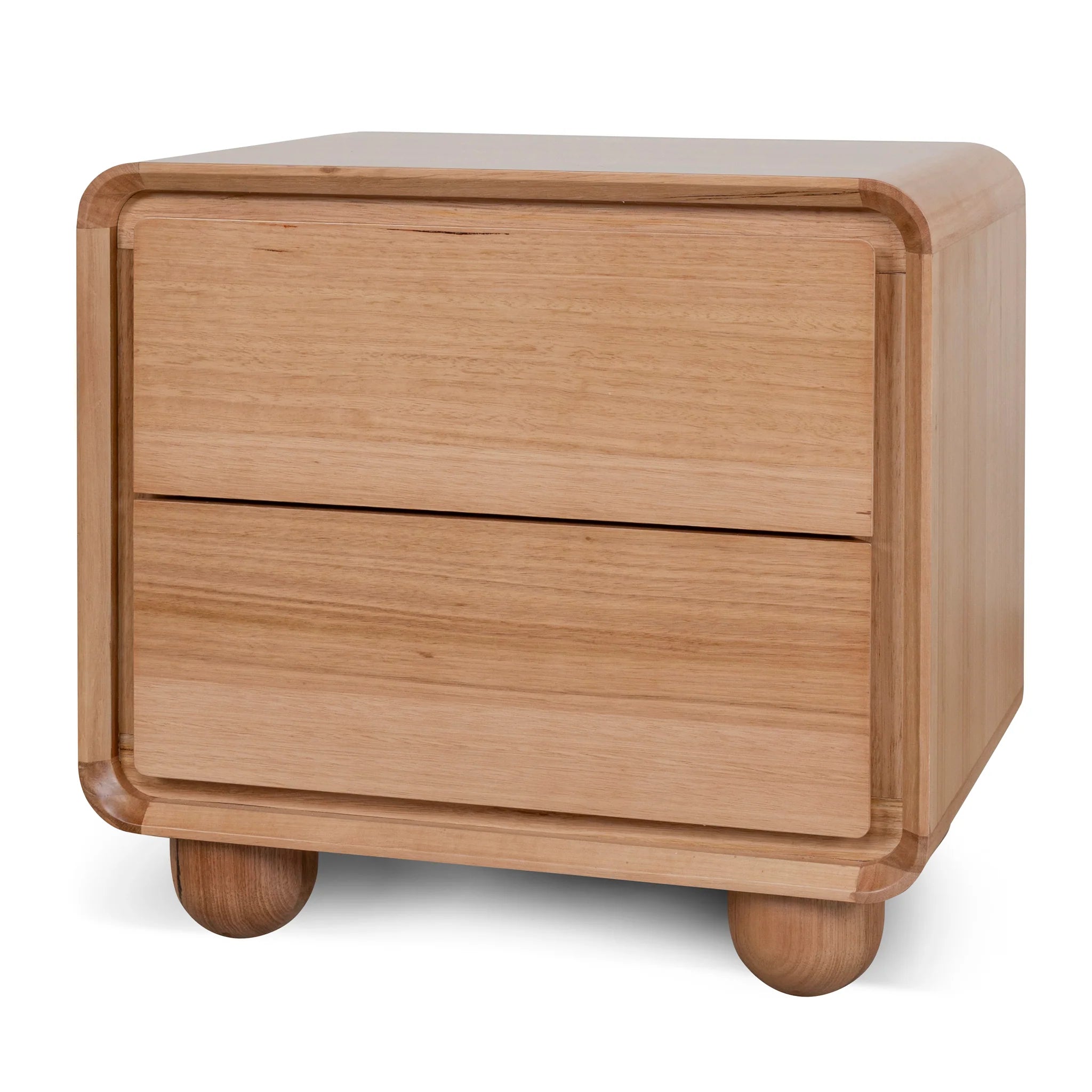 Showcasing Sadema 56cm Bedside Table - Messmate ST10283-AW Bedside Table by Calibre Furniturs
